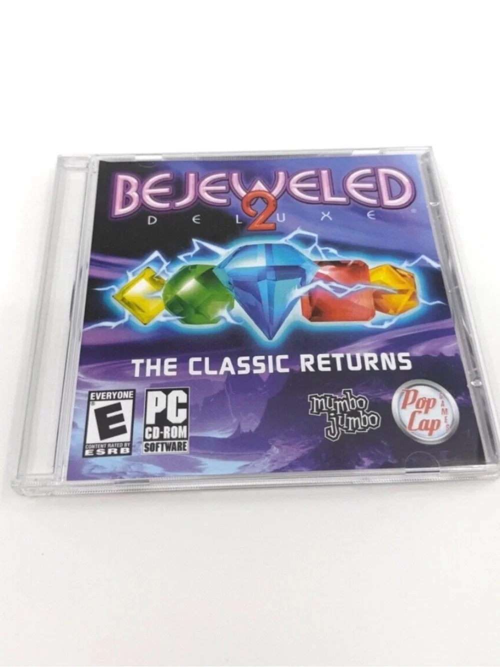 Zuma Deluxe, Bejeweled 2, Jewel Quest, Big Kahuna Reef Pc Games - Lot of 4